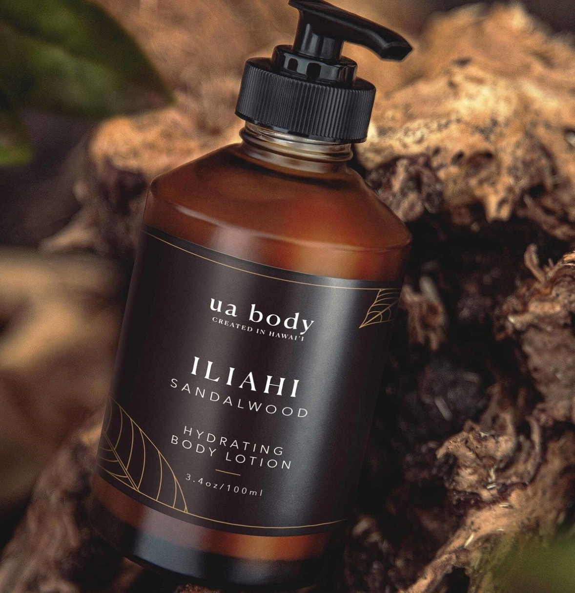 UA Body Royal Hawaiian Sandalwood Lotion – natural Hawaiian moisturizer with kukui and coconut oil