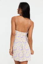 Jaden eco mini dress – adjustable strap and smocked back, Benoa-inspired Hawaiʻi style