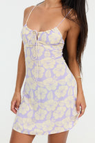 Jaden eco mini dress – adjustable strap and smocked back, Benoa-inspired Hawaiʻi style