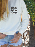 Jung Maven Crux Cropped Sweatshirt in hemp and organic cotton, Maui beachwear