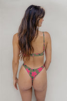 Lokahi Maile v-cut bikini bottom – cheeky eco rib swimwear designed in Hawaiʻi