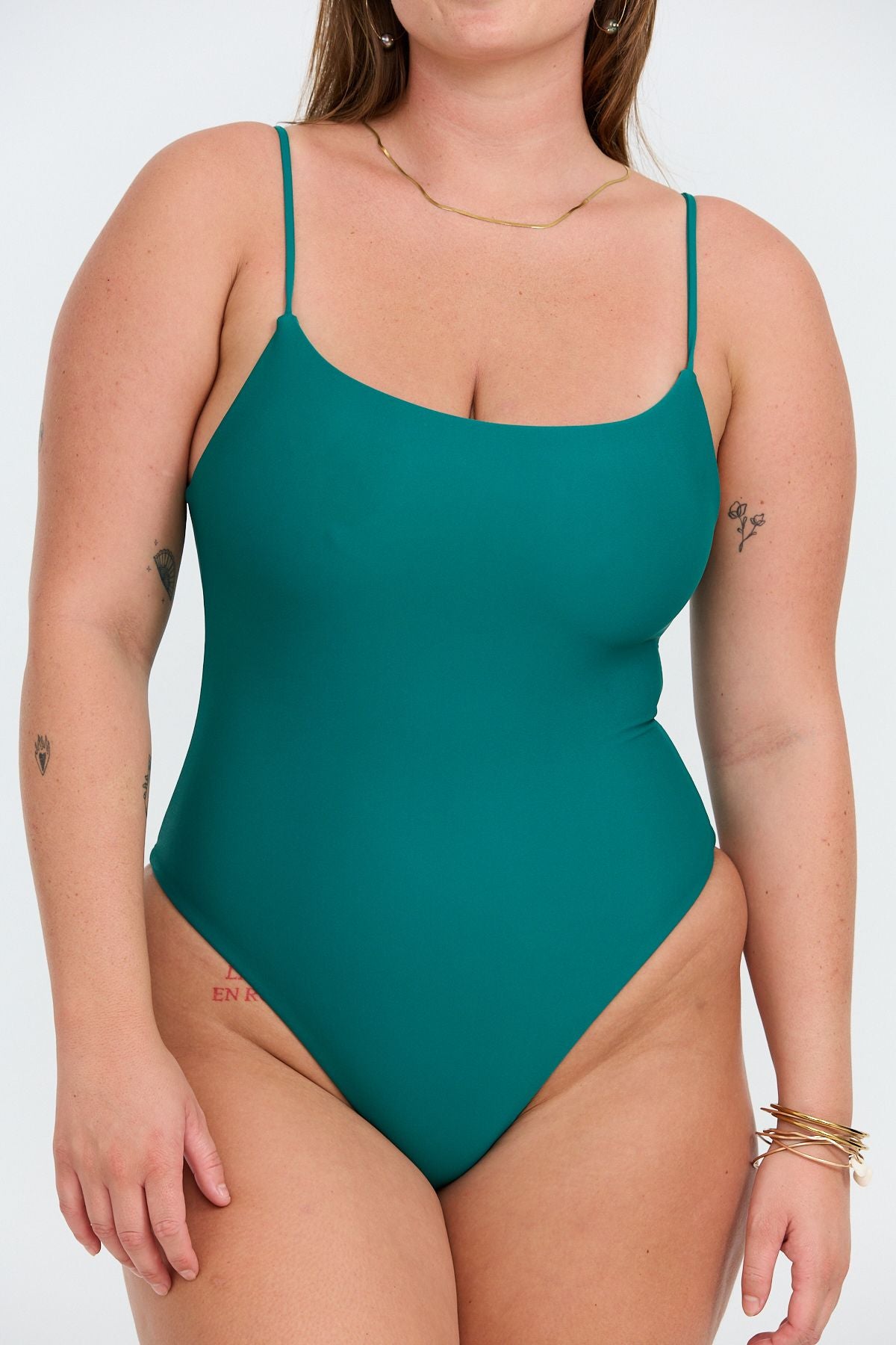 Mekena One Piece Swimsuit – adjustable straps, scoop back, Benoa Swim-inspired Hawaiʻi design