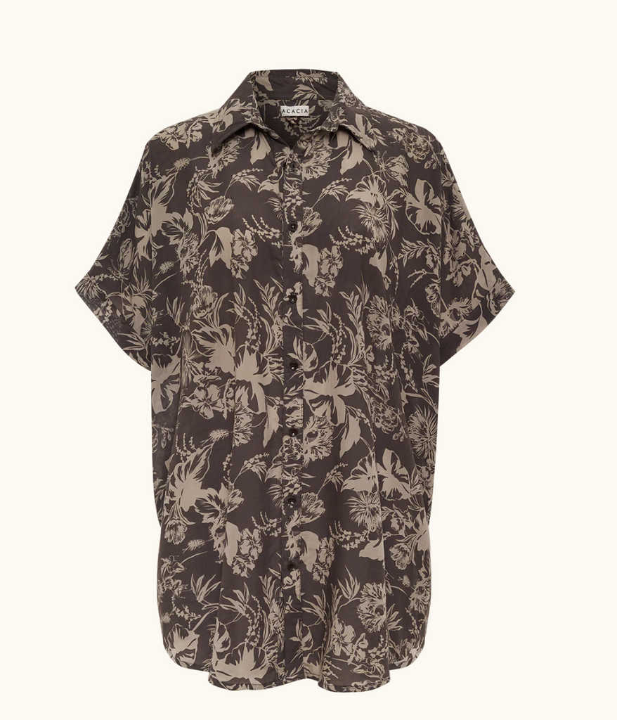 soft Tencel beach cover-up shirt for Pre-Fall 25'