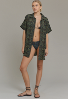 lightweight Tencel button down cover-up by Hoolawa Maui