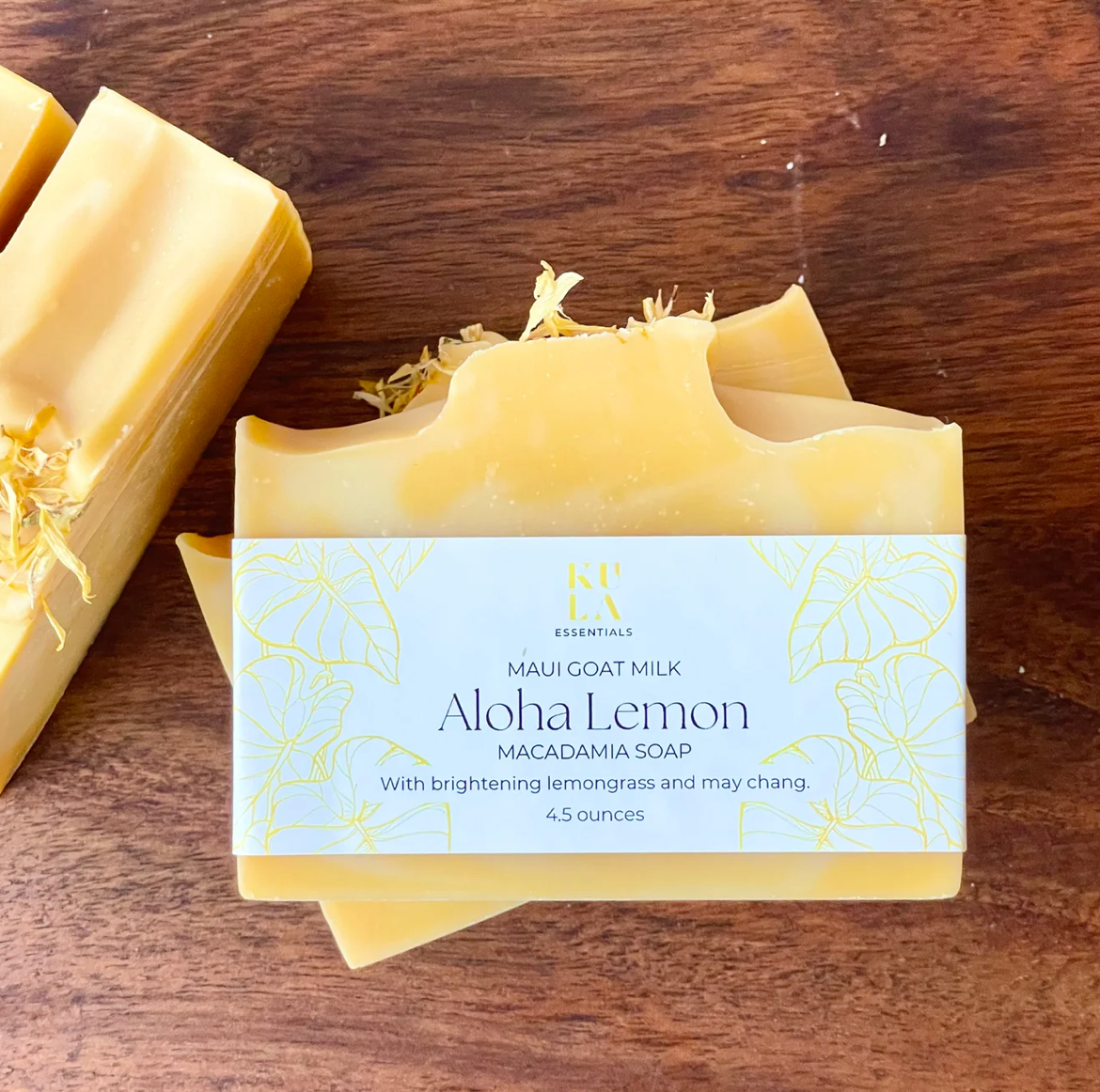 Goat milk soap for eczema – unscented turmeric and honey bar