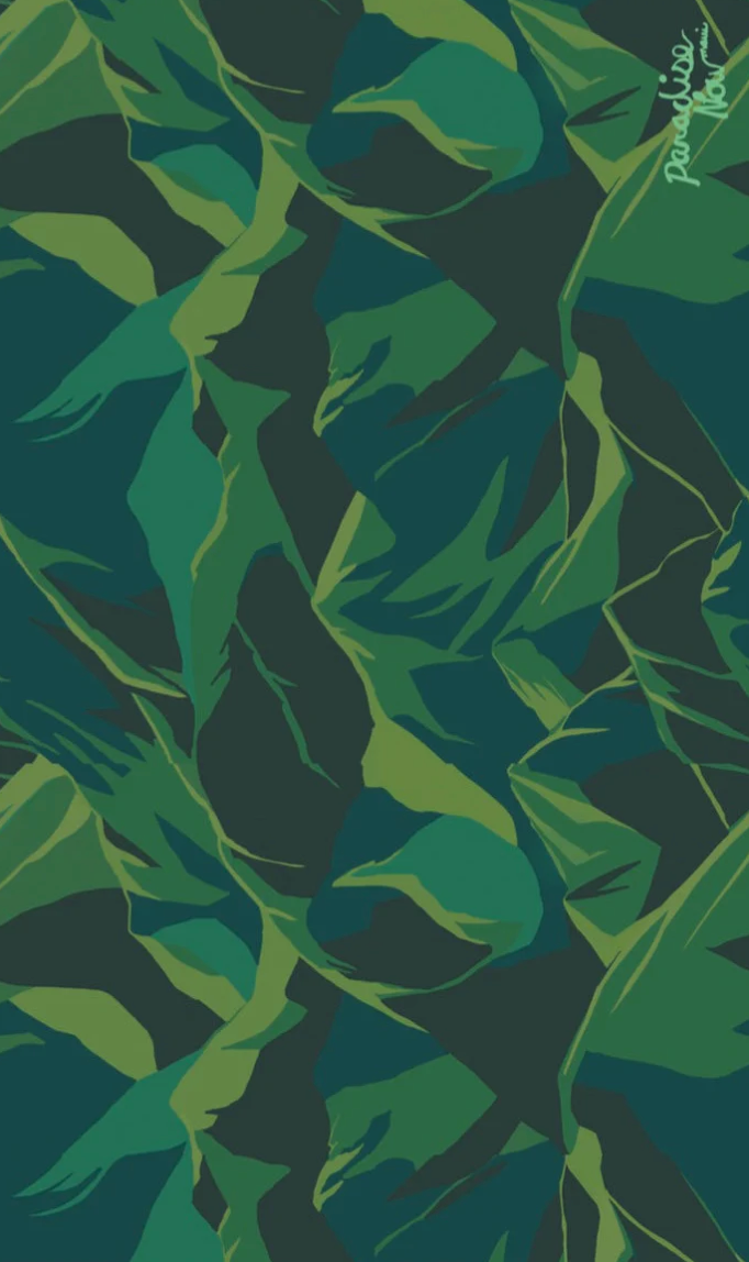 Hawaiian Pareo with original Maui artwork by Jaclynn Sabado-Eitel