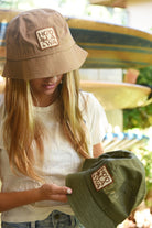 Eco-friendly Hawaii bucket hat — organic cotton and hemp beach hat by Hoʻolawa Maui