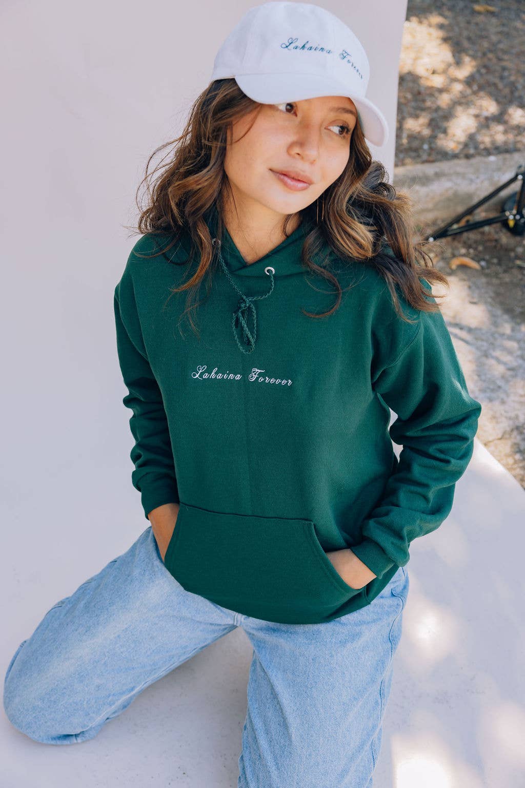 Black Point script baseball hat — Lahaina benefit hat by Hoʻolawa Maui