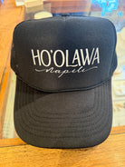 Maui trucker hat — Hoʻolawa Napili logo Hawaii snapback beach hat