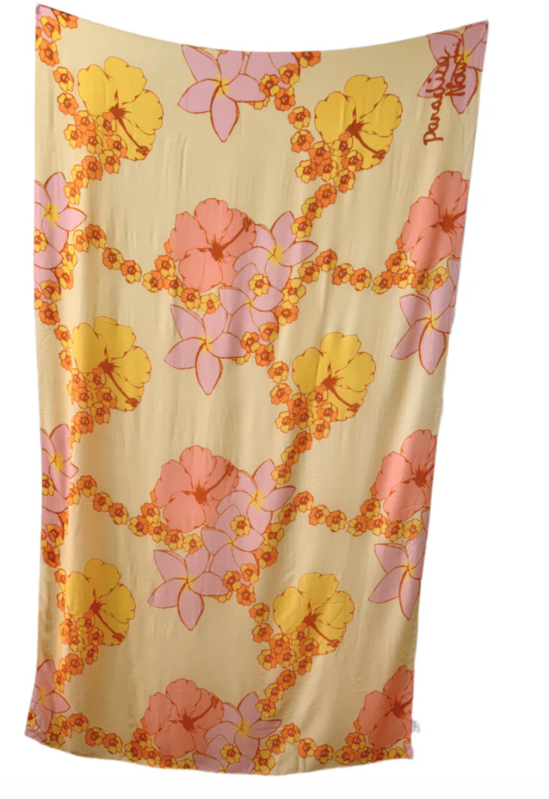 Hawaiian Pareo with original Maui artwork by Jaclynn Sabado-Eitel