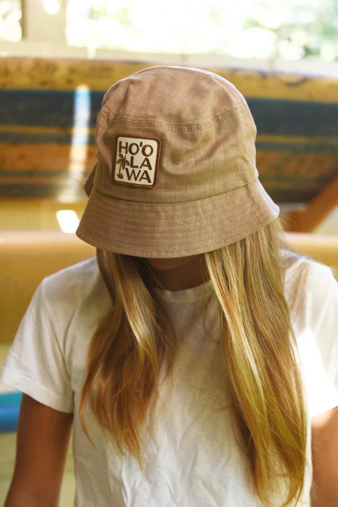 Eco-friendly Hawaii bucket hat — organic cotton and hemp beach hat by Hoʻolawa Maui